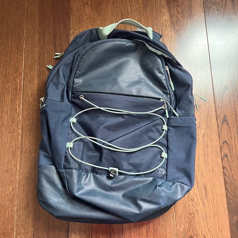 Stylish Navy Blue Backpack
